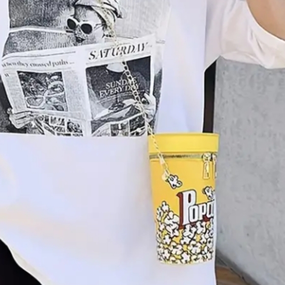 Popcorn clutch purse - Picture 8 of 9